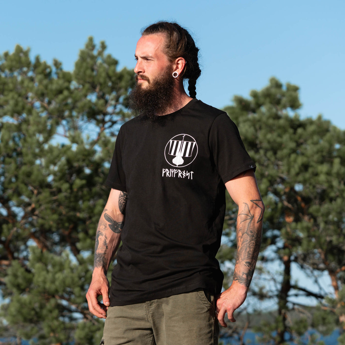 Premium Tee, Warcry, Black