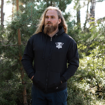 Premium Zoodie, Heathen, Black