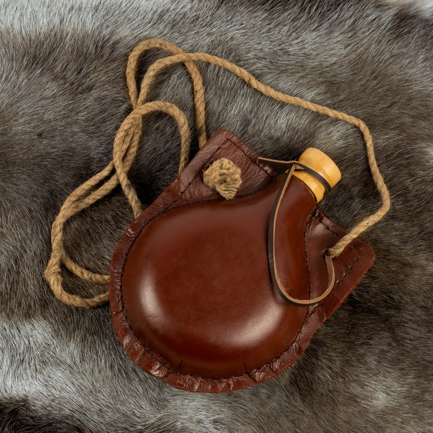 Leather Water Bottle