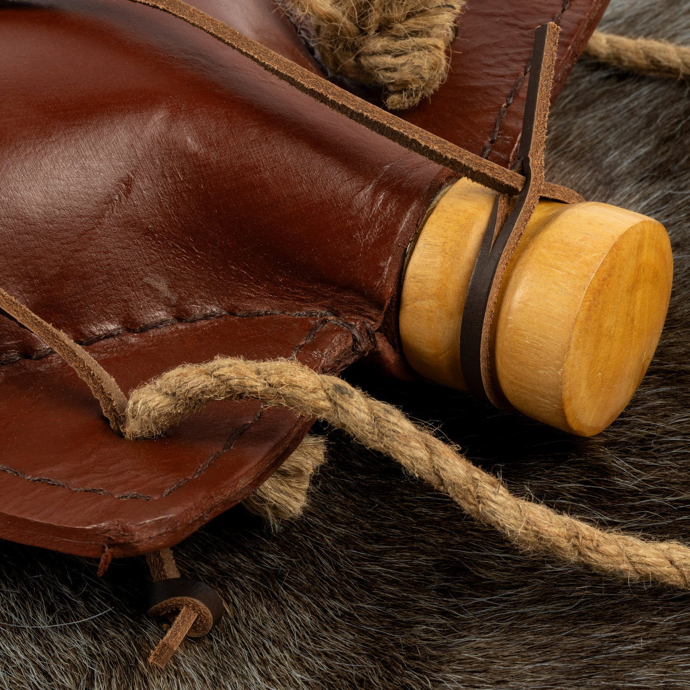 Leather Water Bottle