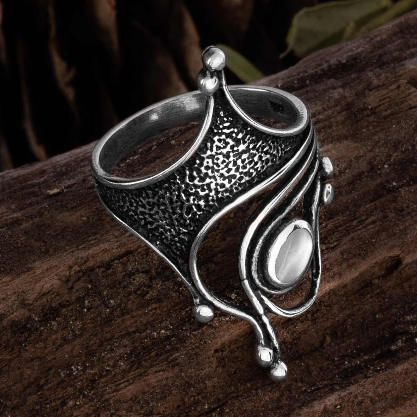 Eye Ring, Silver