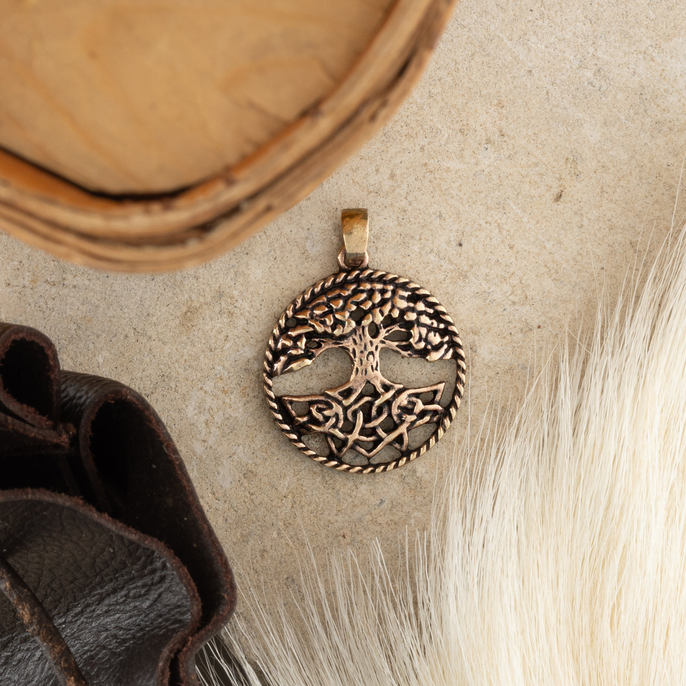 Yggdrasil Pendant, Bronze