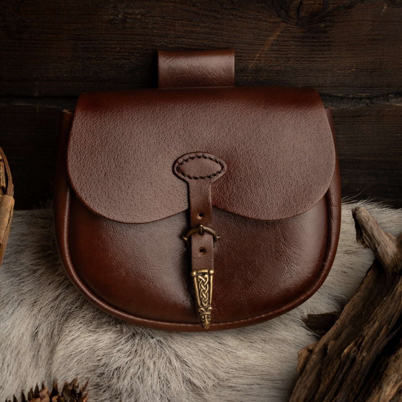 Belt Bag, Bronze Lock