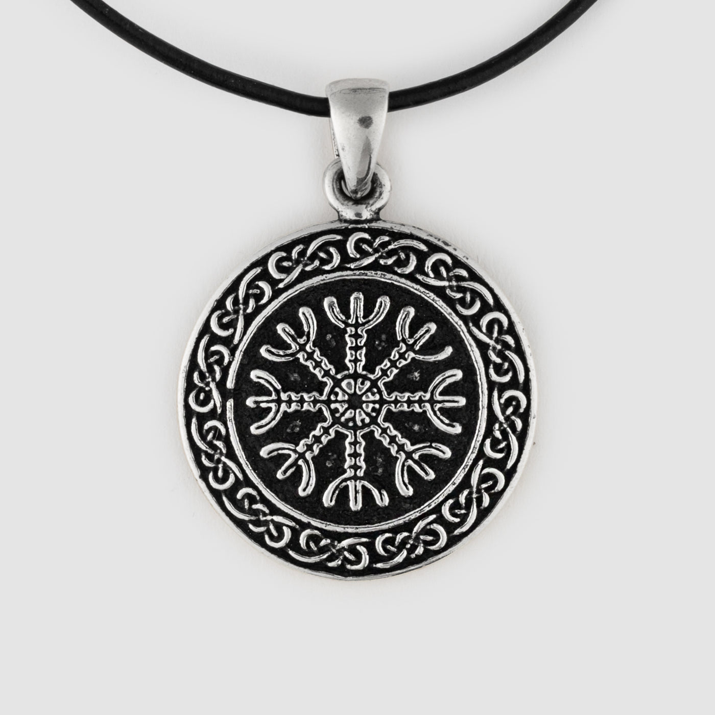 Aegishjálmur Amulet, Silver