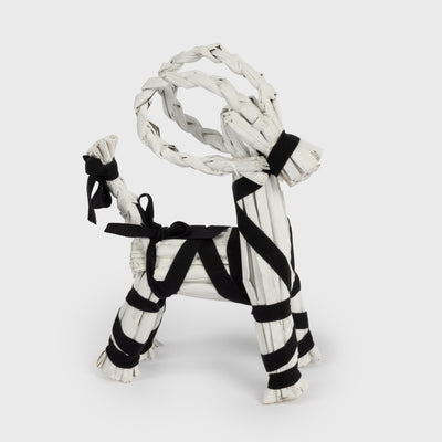 Yule Goat, Medium, White