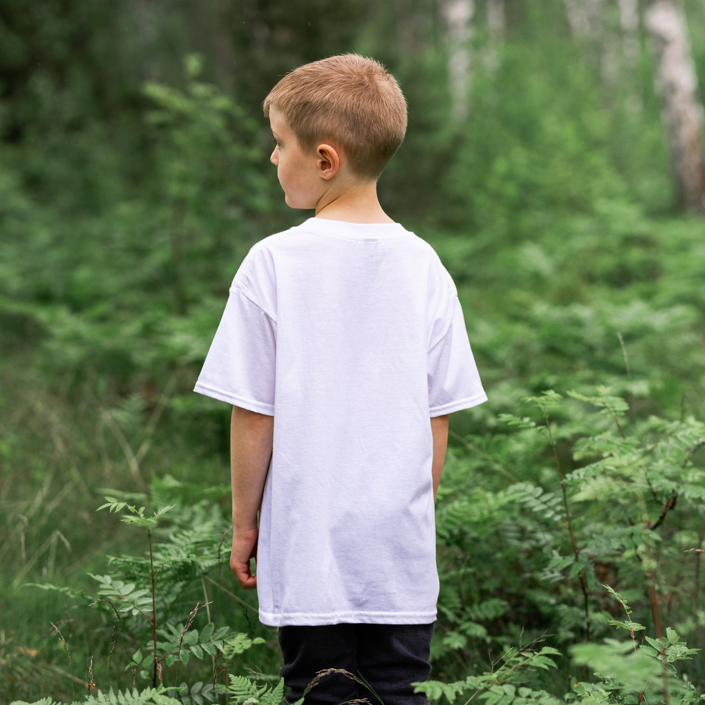 Kids T-shirt, Odin, White