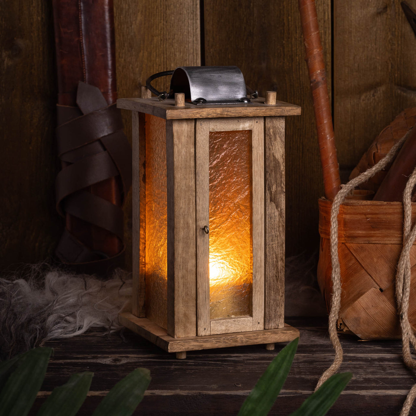 Wooden Lantern