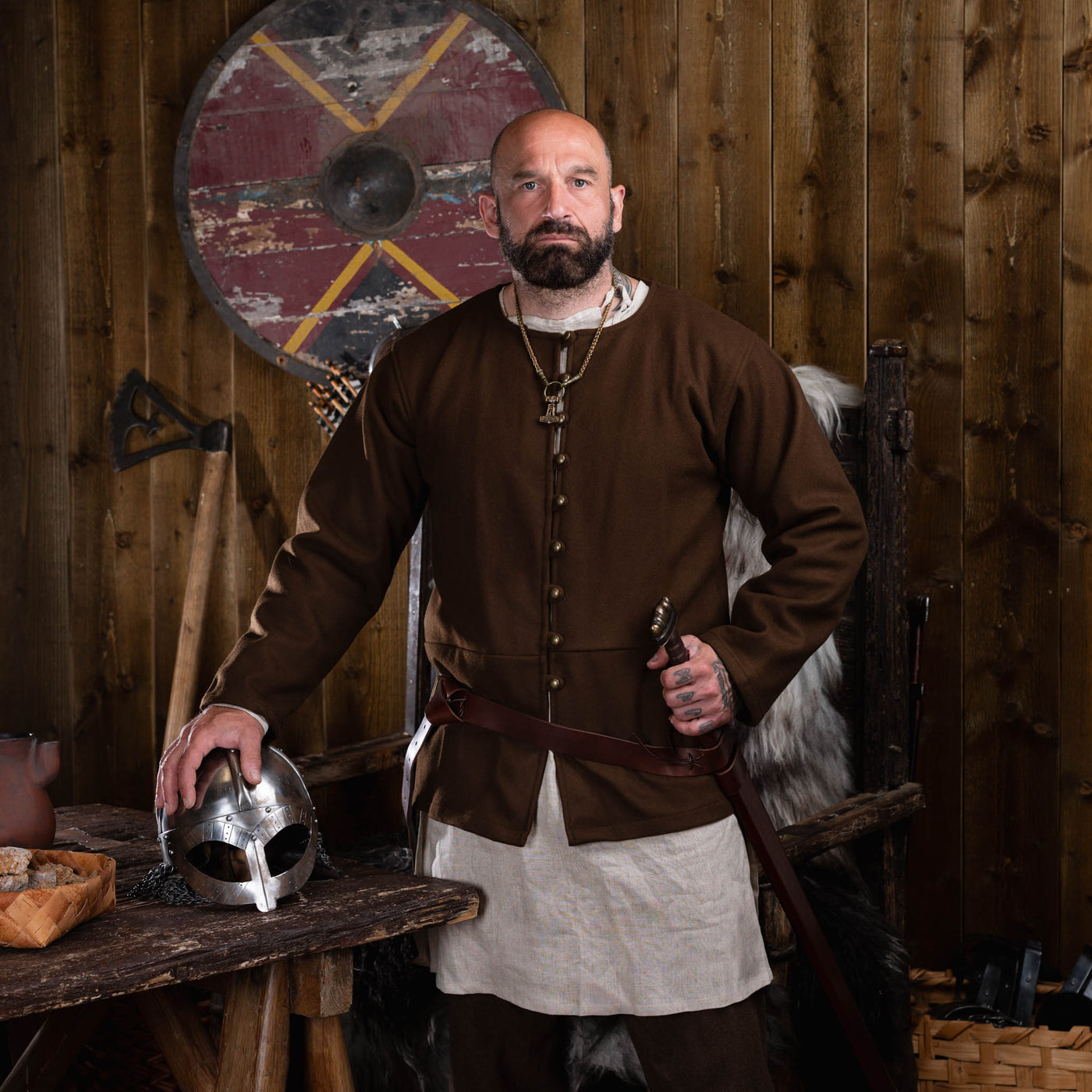 Viking Loden Jacket, Brown