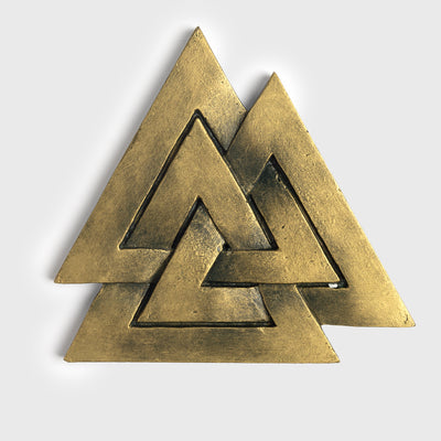 Valknut Incense Holder