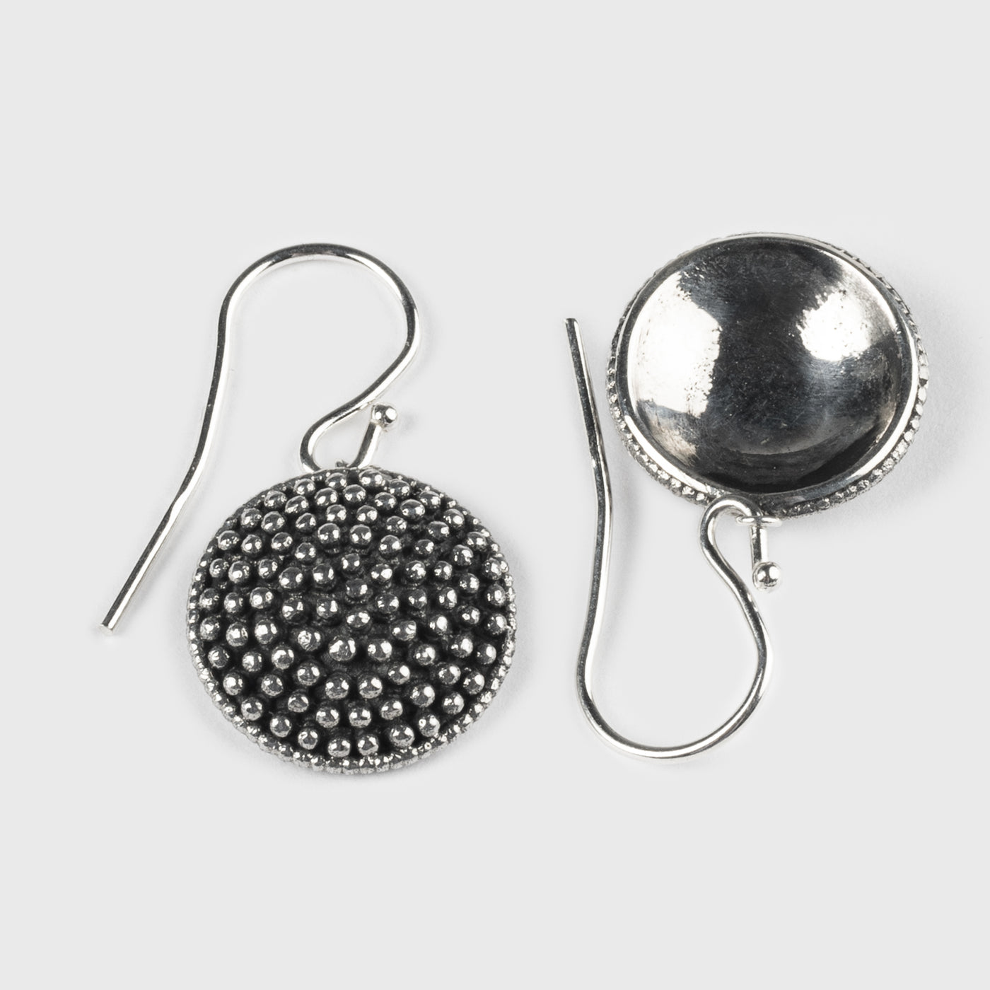 Premium Moravia Earrings, Silver