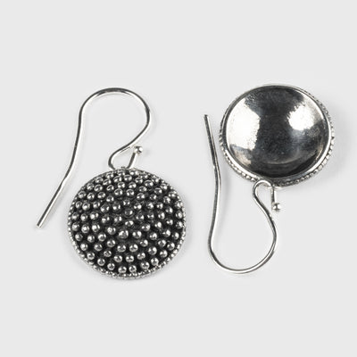 Premium Moravia Earrings, Silver