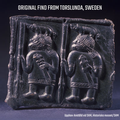 Boar Warrior Ceramic Pendant