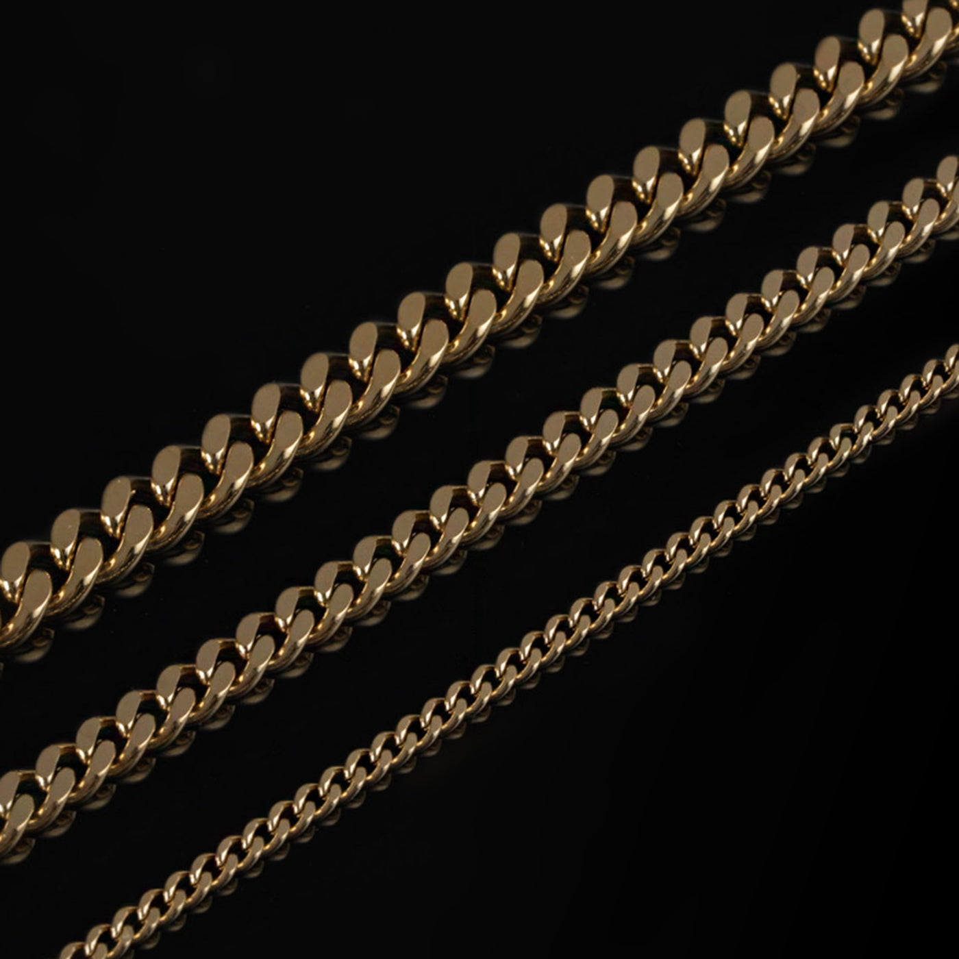 Curb Chain, Gold Plated