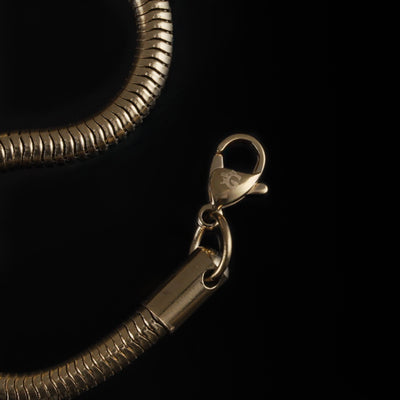 Snake Chain, Gold Plated