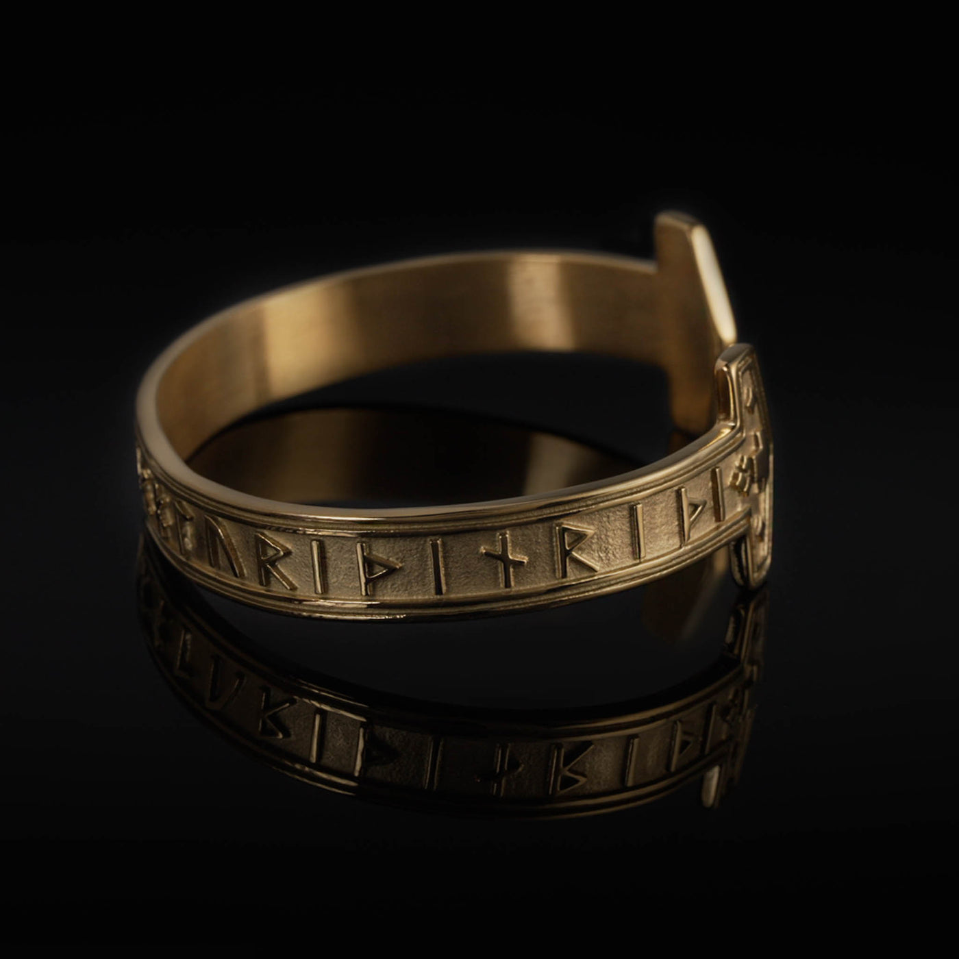 Thor Cuff, Gold Plated