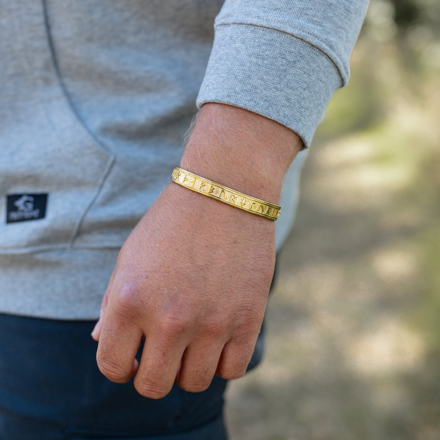 Thor Cuff, Gold Plated