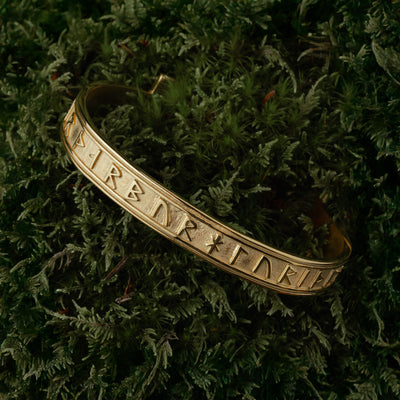 Thor Cuff, Gold Plated