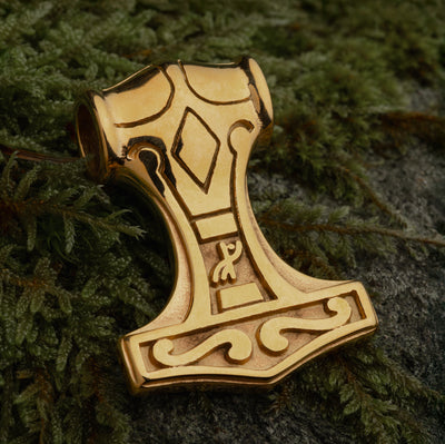 Thor's Hammer of Awe, Gold Plated