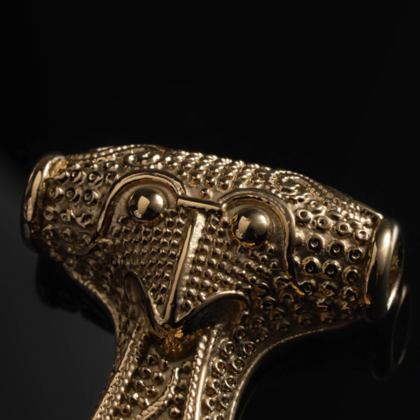 Skane Thor's Hammer, XL, Gold Plated