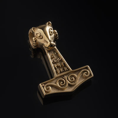 Grimfrost's Goat Hammer, Gold Plated