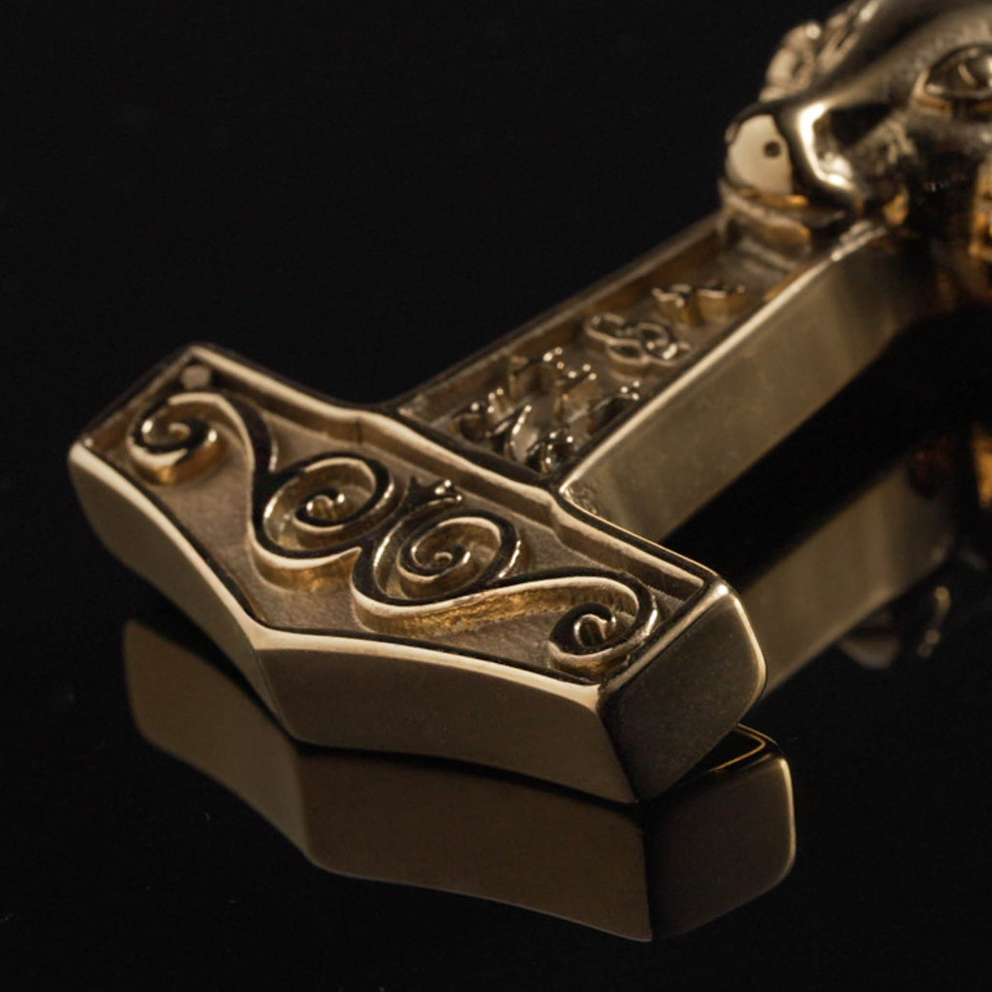 Grimfrost's Goat Hammer, Gold Plated