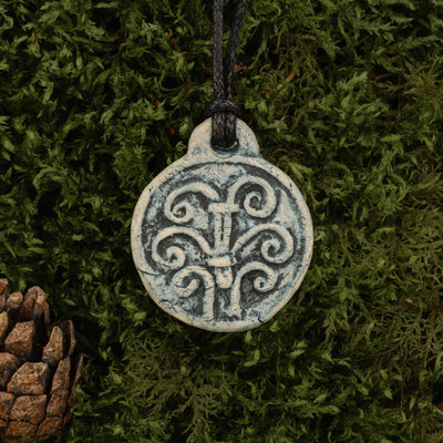 Yggdrasil Ceramic Pendant
