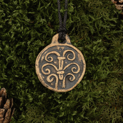 Yggdrasil Ceramic Pendant