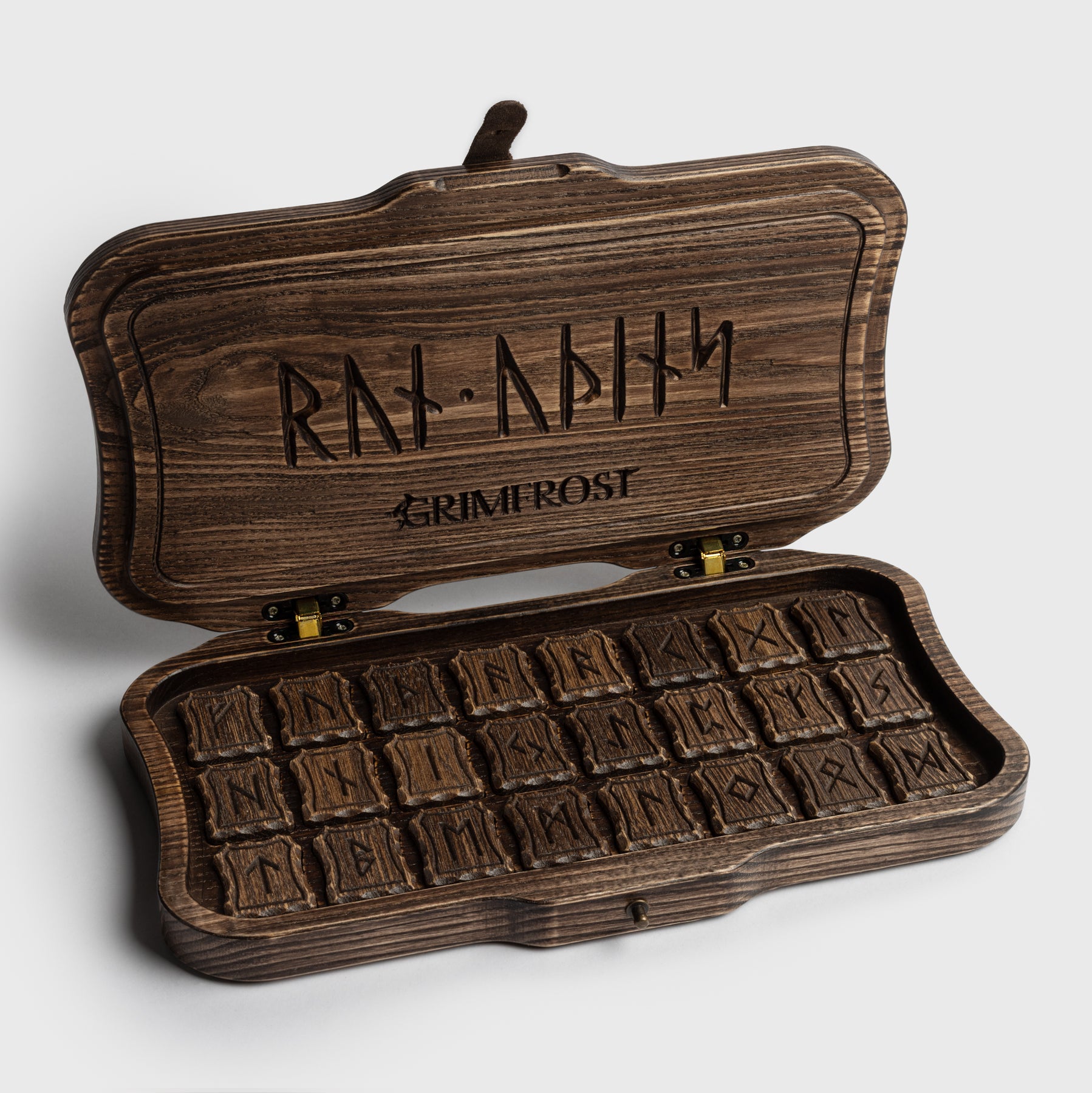 Metal Rune Box Thunderstruck Rune Set Box, Elder Futhark, Limited Edition – Grimfrost Intl