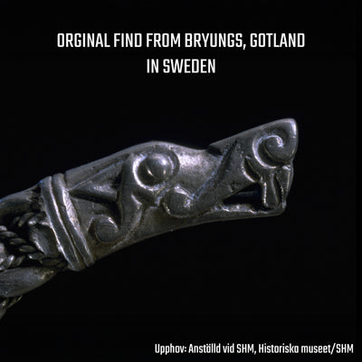 Premium Thick Bryungs Armring, Silver