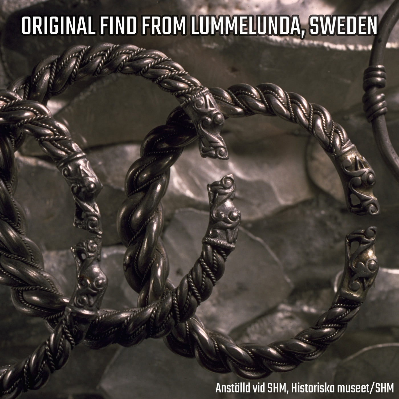 Premium Lummelunda Armring, Silver