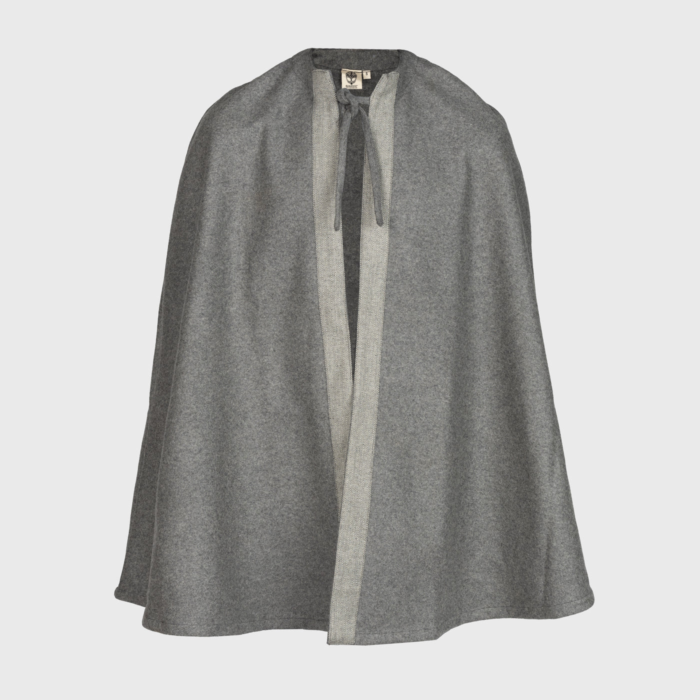 Viking Half-Circle Cloak, Grey