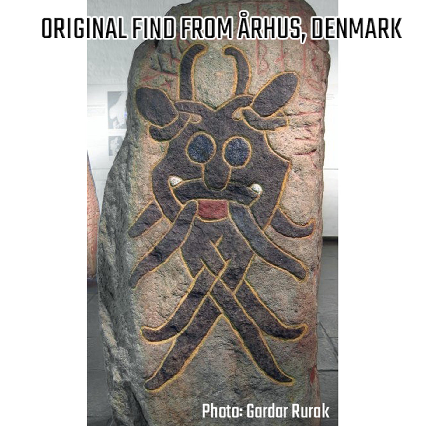 Moesgard Maske Anhänger, Bronze