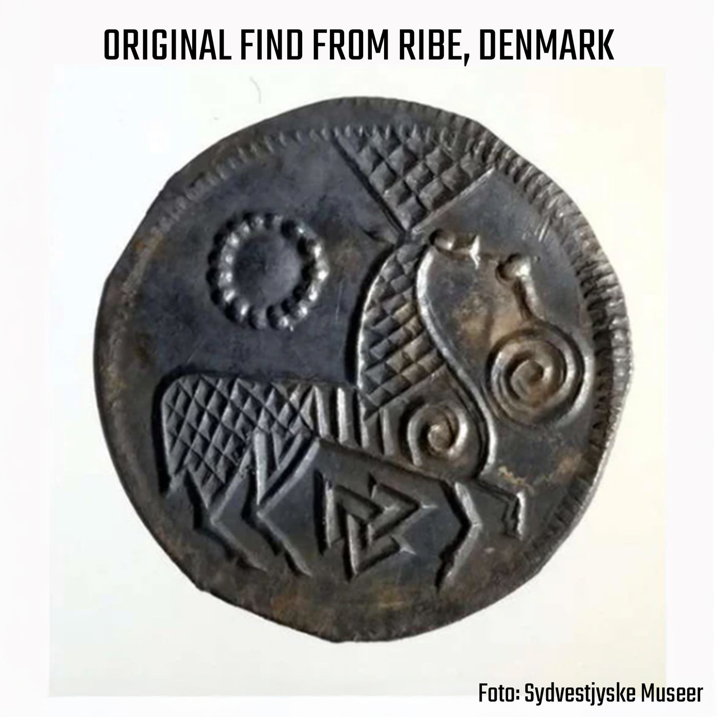 Ribe Deer Pendant, Bronze