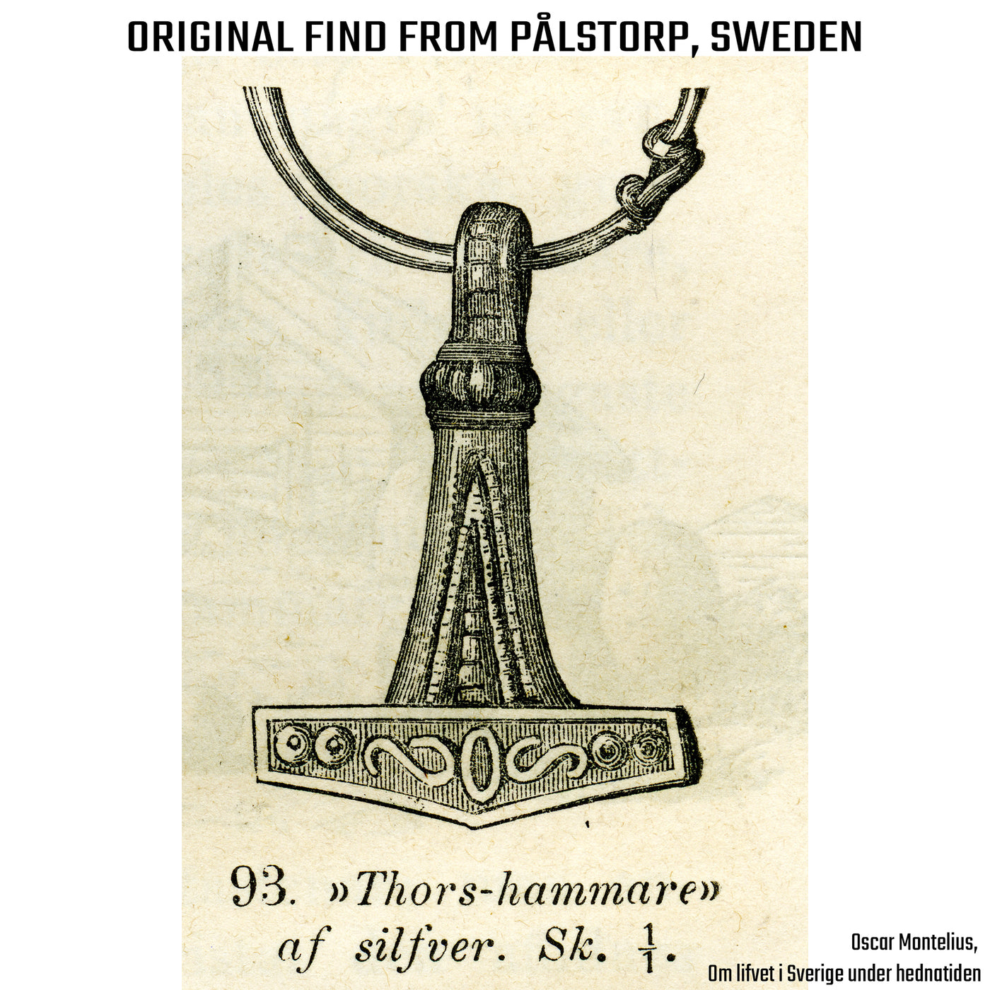 Pålstorp Thor's Hammer, Bronze