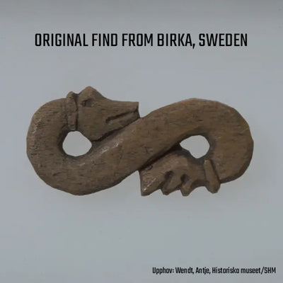 Dragon Loop Ceramic Pendant