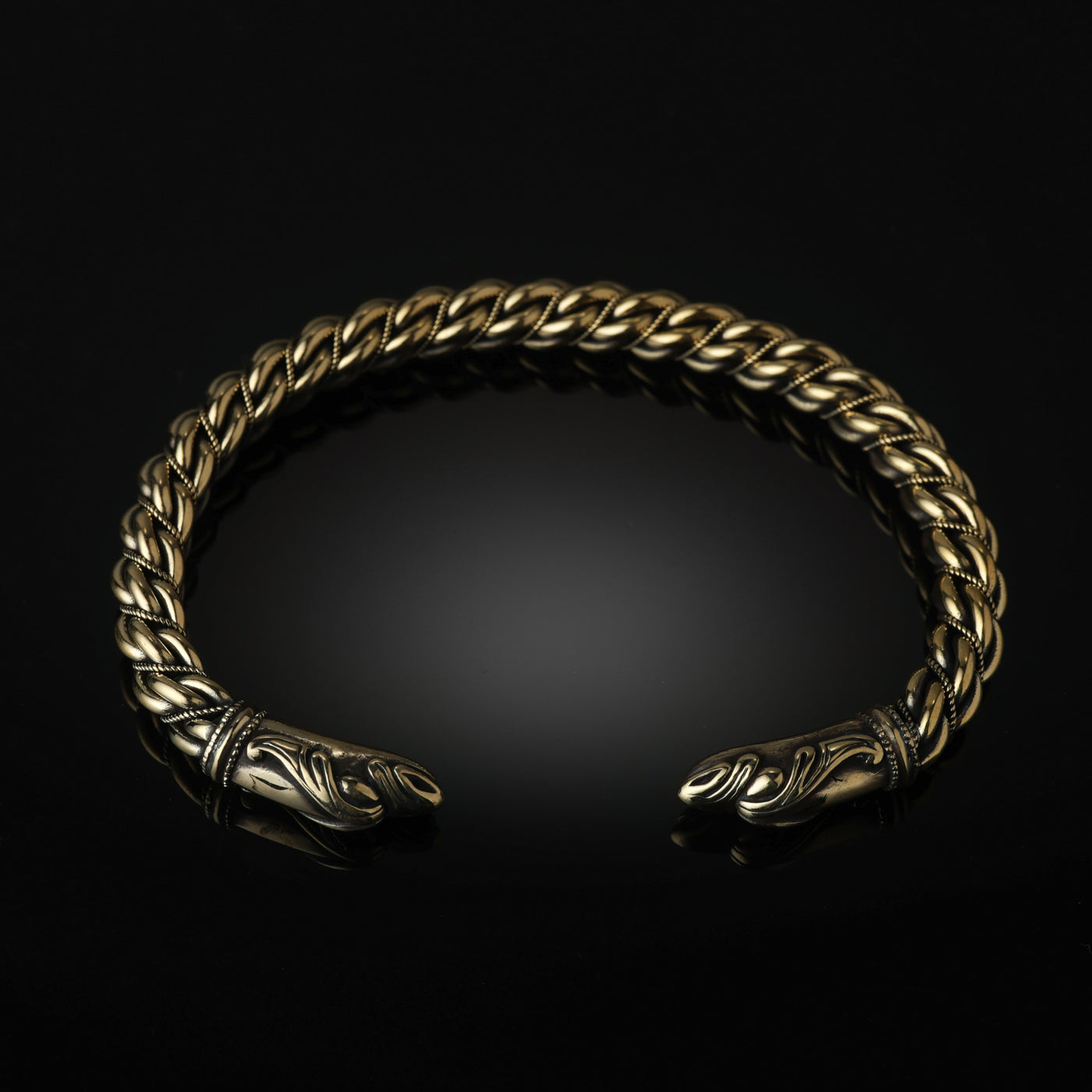 Huginn & Muninn Armring, Bronze