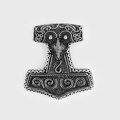 Skane Thor's Hammer, Large, Silver