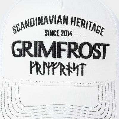 Trucker Cap, Scandinavian Heritage, Weiß