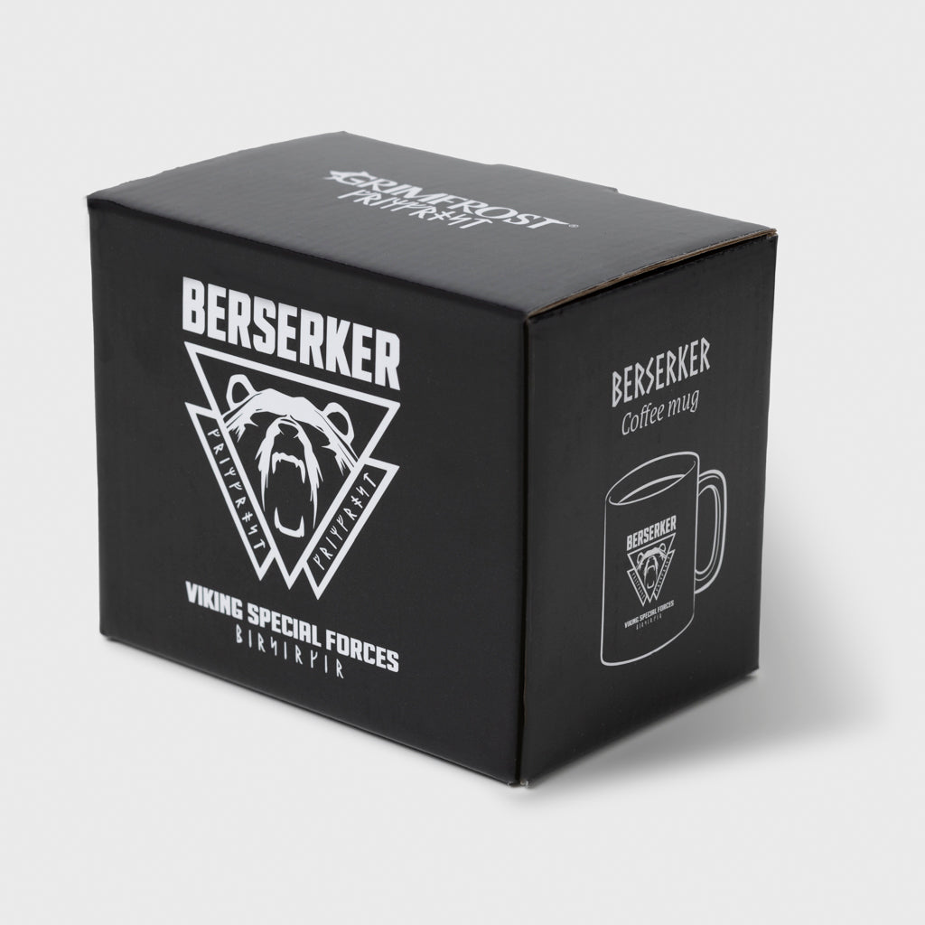 Coffee Mug, Berserker, Black