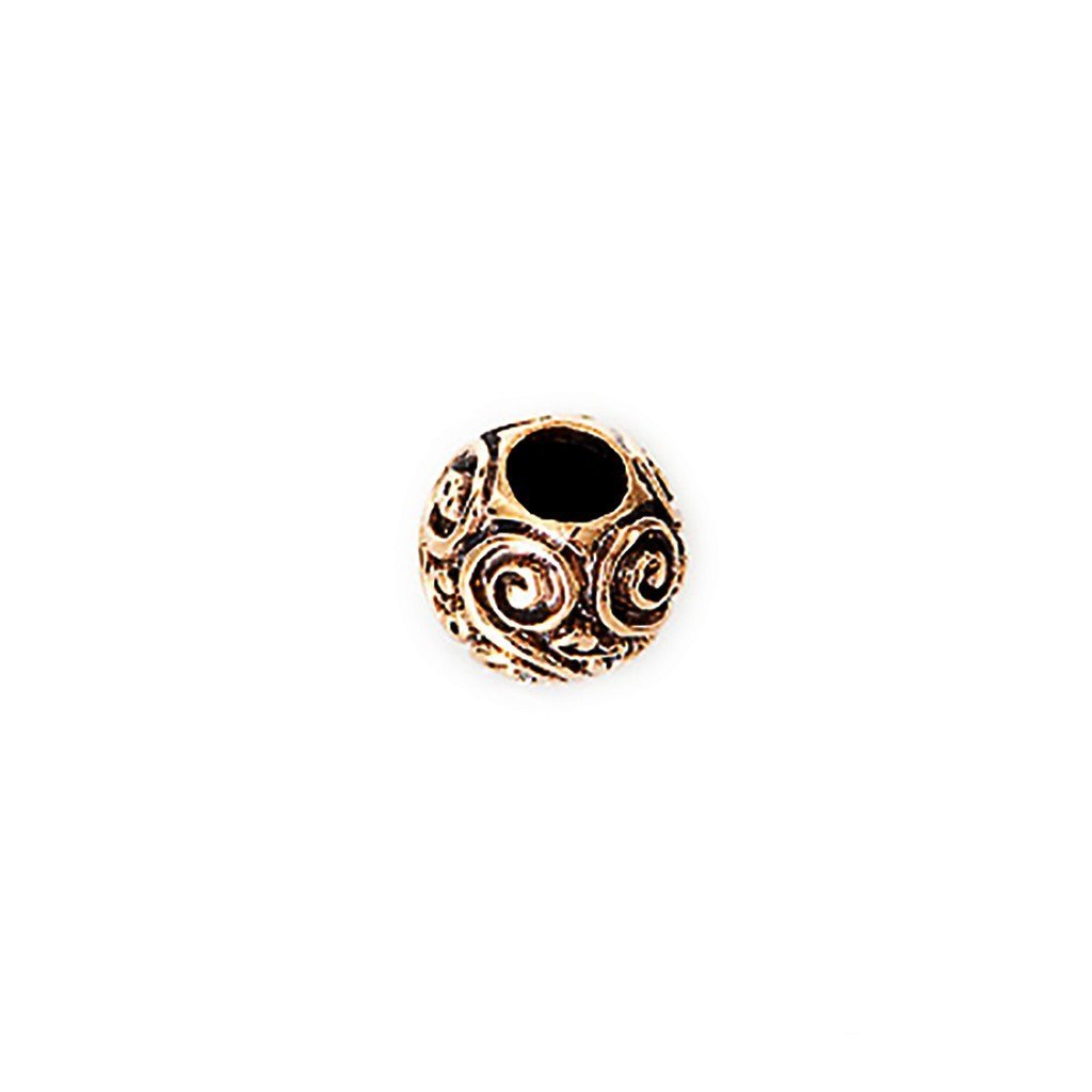 Beard Rings - Bronze Bead, Eternity - Grimfrost.com