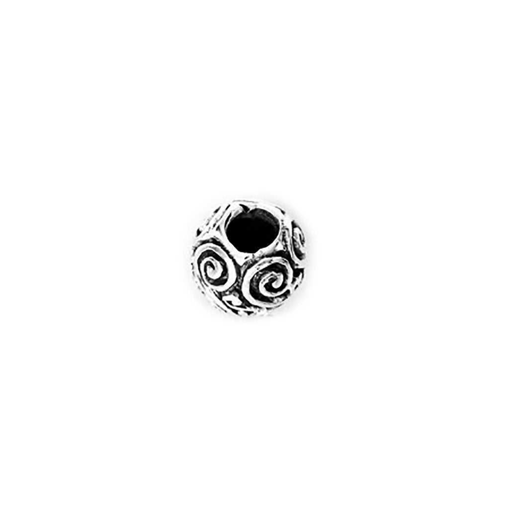 Beard Rings - Silver Bead, Eternity - Grimfrost.com