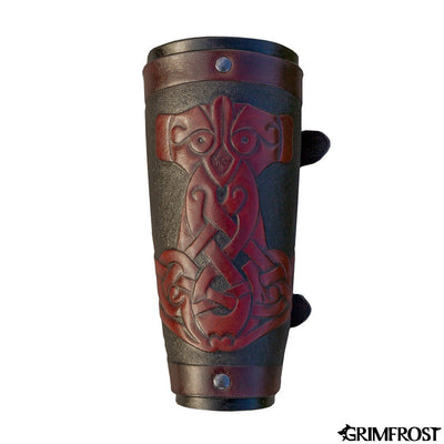 Premium Items - Premium Warrior Bracer, Mjölnir, Left Arm - Grimfrost.com