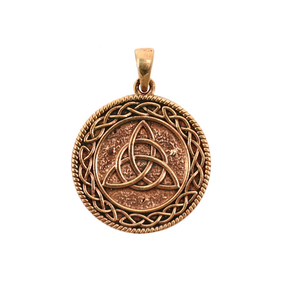 Pendants - Triquetra Pendant, Bronze - Grimfrost.com