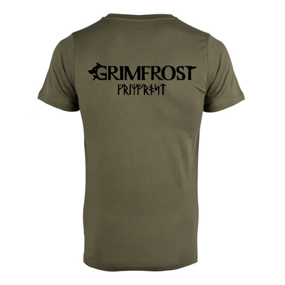 Premium Tee, Grimfrost Logo, Grün