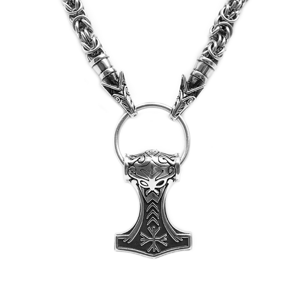 Sets & Bundles - Wolf King Chain, Set 2, Stainless Steel - Grimfrost.com