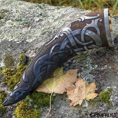 Premium Items - Premium Drinking Horn, Varyag - Grimfrost.com