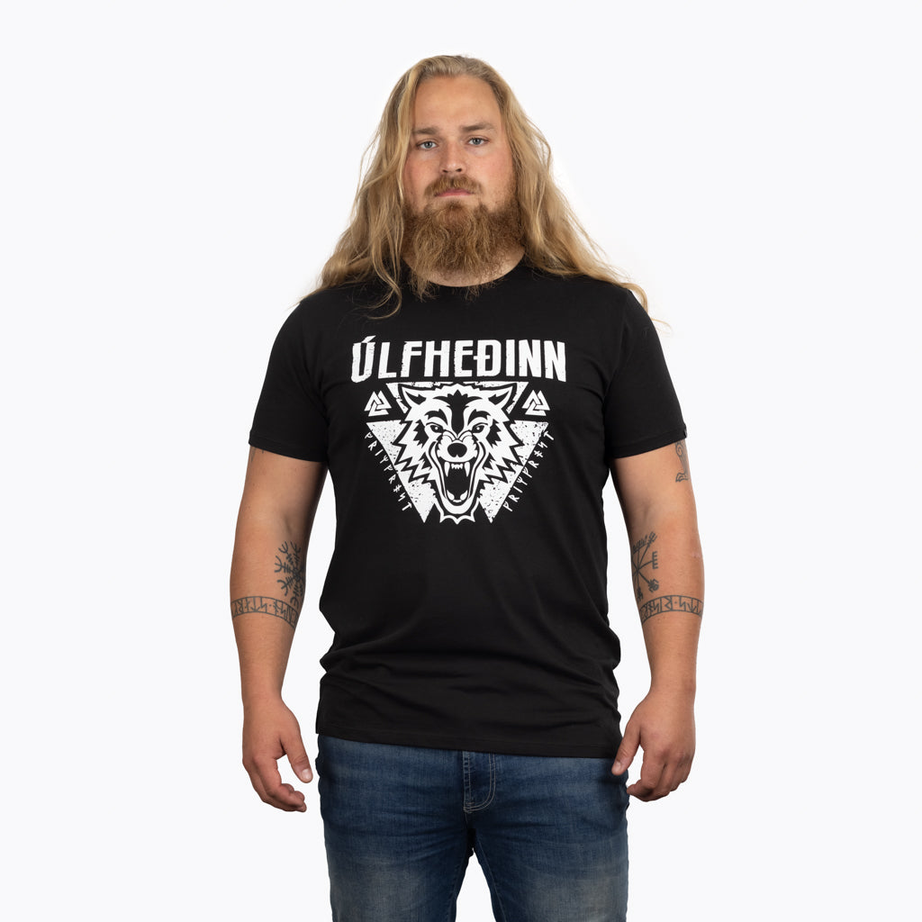 Premium Tee, Ulfhedinn, Schwarz