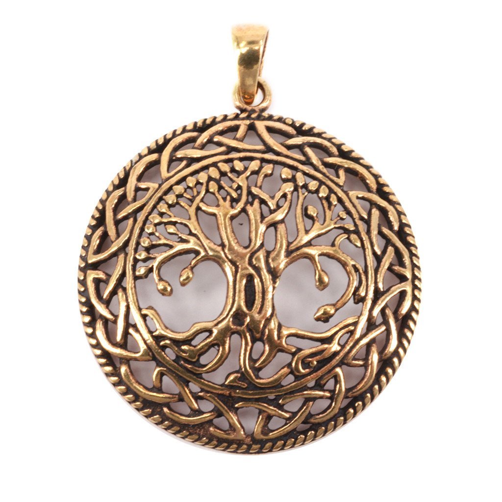 Pendants - Yggdrasil Amulet, Bronze - Grimfrost.com