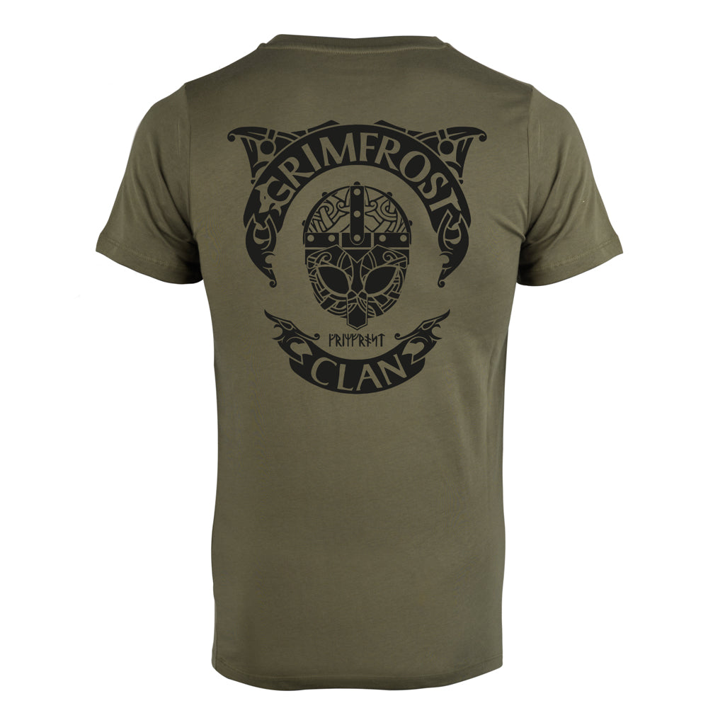 Premium Tee, Grimfrost Clan, Green