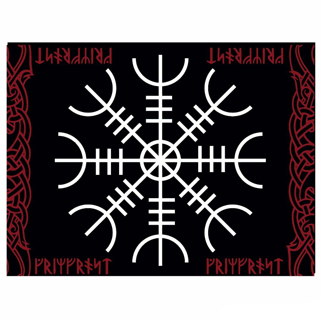 Stickers - Sticker, Aegishjálmur - Grimfrost.com